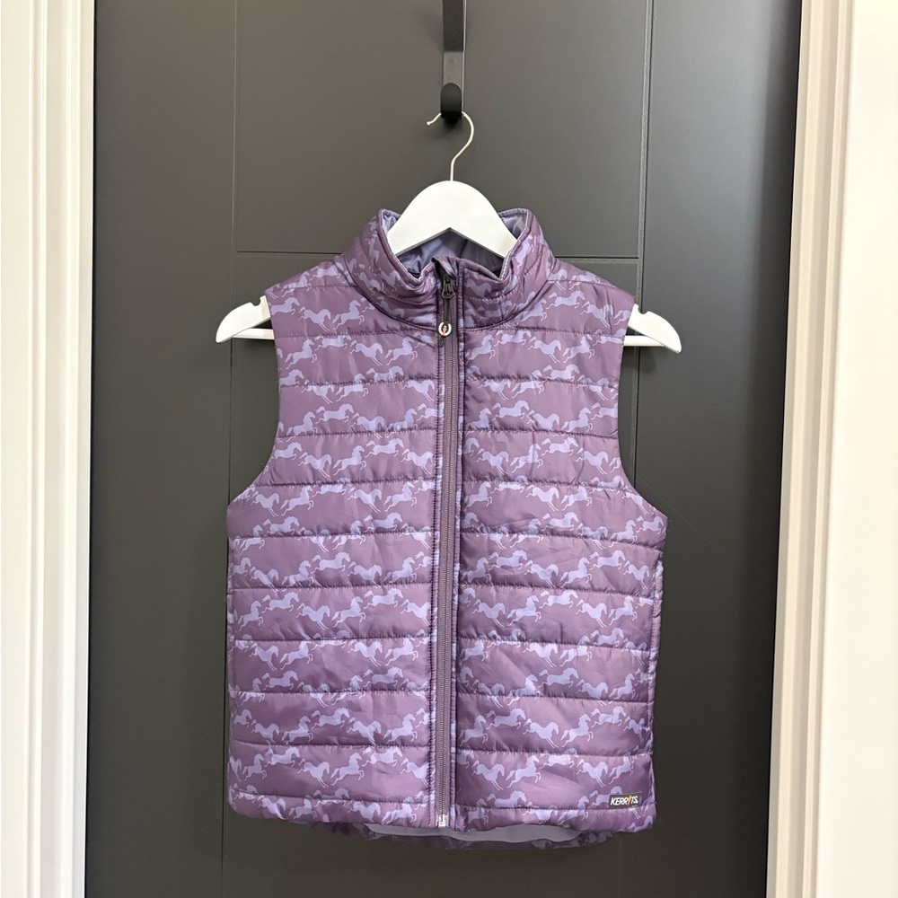 Kerrits Purple Equestrian Vest